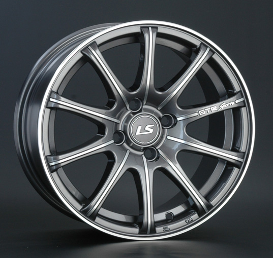Диски LS wheels LS317 8 х 18 5*114,3 Et: 45 Dia: 73.1 серый с полировкой