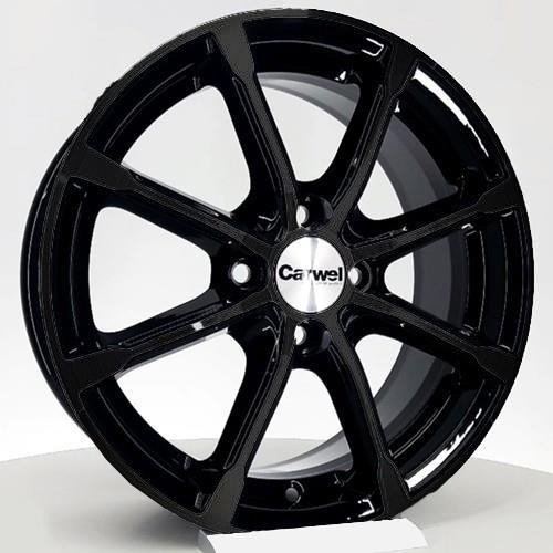 Диски Carwel Бета 114 6 х 15 4*114,3 Et: 40 Dia: 67.1 черный матовый