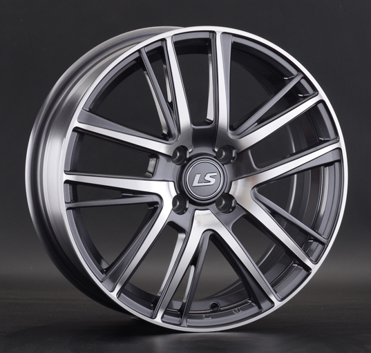Диски LS wheels LS 917 6.5 х 17 5*114,3 Et: 45 Dia: 67.1 серый с полировкой