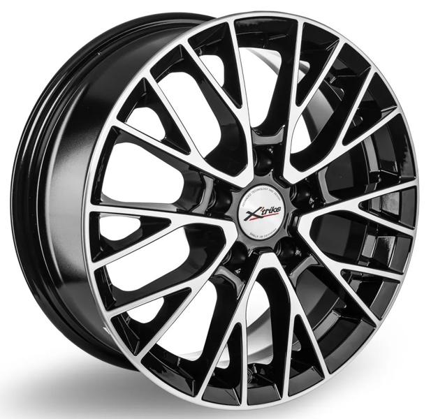 Диски X'trike X-135 6.5 х 16 5*108 Et: 45 Dia: 63.3 черный с проточкой глянцевый