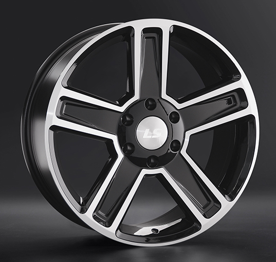 Диски LS wheels LS 1296 8 х 18 6*114,3 Et: 30 Dia: 67.1 черный полностью полированный