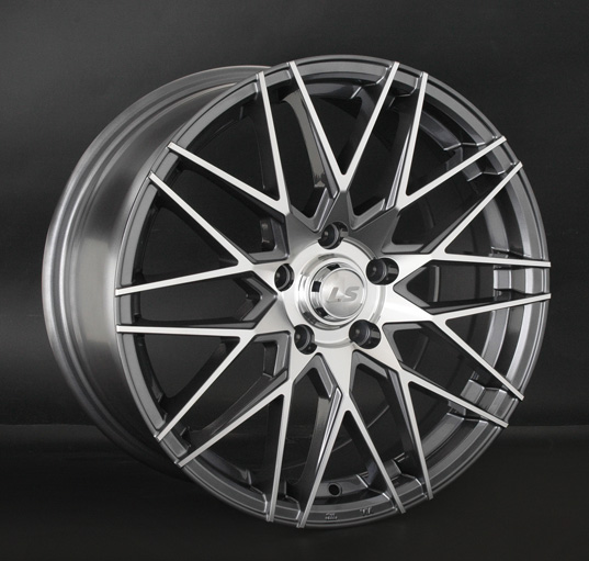 Диски LS wheels LS 784 6.5 х 15 5*114,3 Et: 45 Dia: 73.1 серый с полировкой