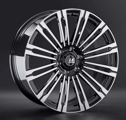 Диски LS Forged FG18 9 х 20 6*139,7 Et: 30 Dia: 100.1 черный полностью полированный