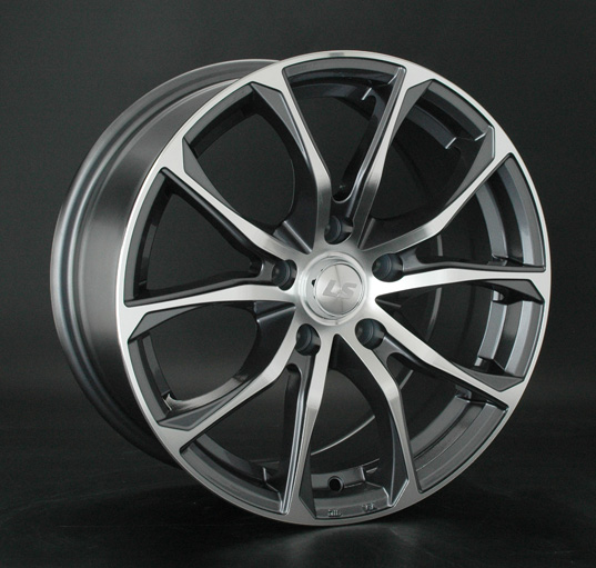 Диски LS wheels LS 764 7 х 16 4*100 Et: 40 Dia: 60.1 серый с полировкой