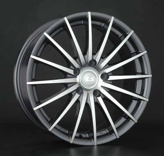 Диски LS wheels LS367 7 х 16 4*100 Et: 40 Dia: 73.1 серый с полировкой