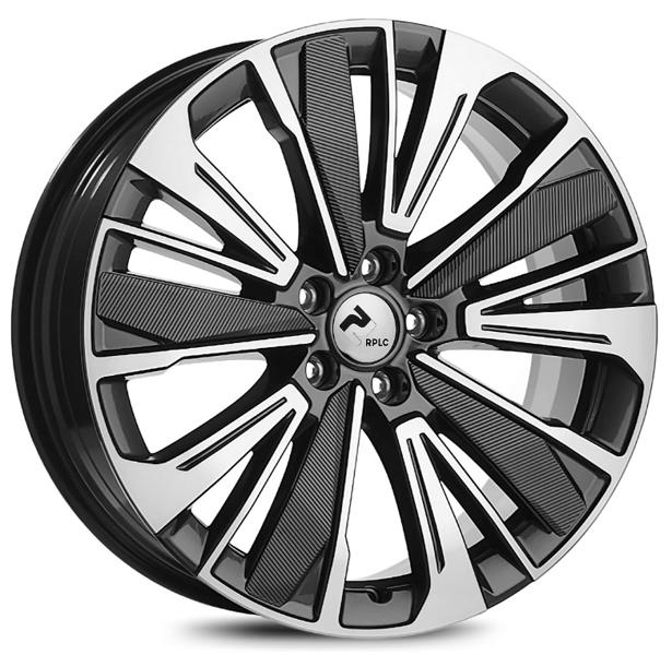 Диски RPLC Jtr3 7.5 х 19 5*108 Et: 38 Dia: 60.1 черный с проточкой глянцевый