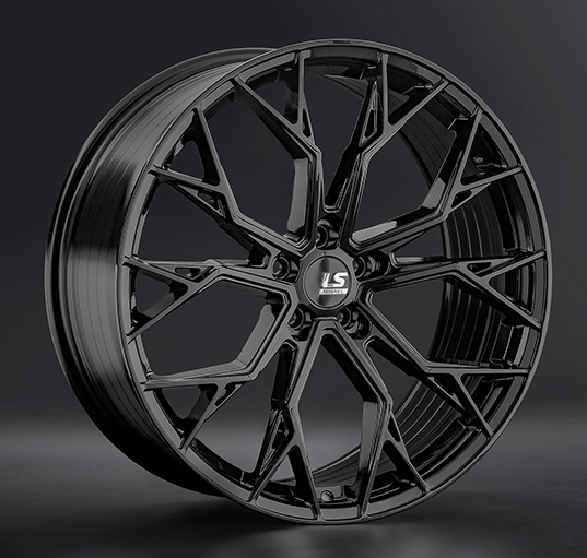 Диски LS wheels FlowForming RC61 8.5 х 19 5*114,3 Et: 40 Dia: 67.1 черный матовый