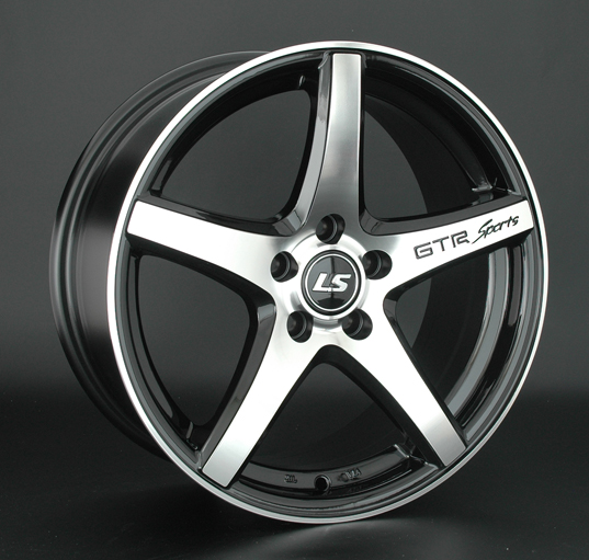 Диски LS wheels LS540 7 х 16 5*100 Et: 38 Dia: 73.1 черный полностью полированный