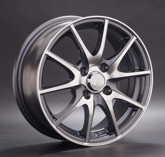Диски LS wheels LS 536 6.5 х 16 4*108 Et: 26 Dia: 65.1 серый с полировкой