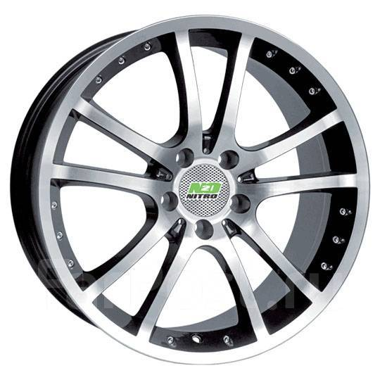 Диски N2O Y950 7 х 17 5*112 Et: 42 Dia: 66.6 черный с проточкой глянцевый