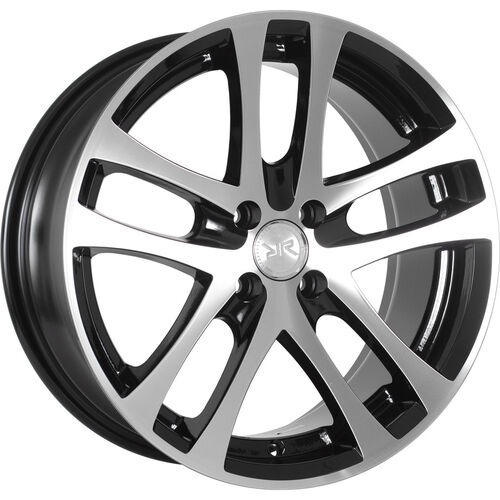 Диски RR CSS 266 6.5 х 16 4*98 Et: 35 Dia: 58.6 черный с проточкой глянцевый