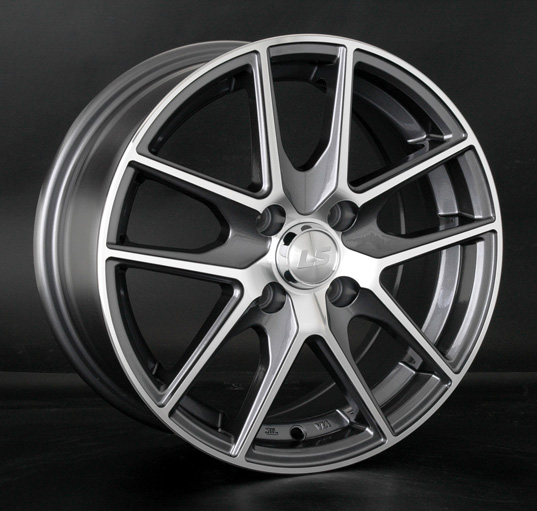 Диски LS wheels LS 771 7 х 16 4*100 Et: 40 Dia: 73.1 серый с полировкой