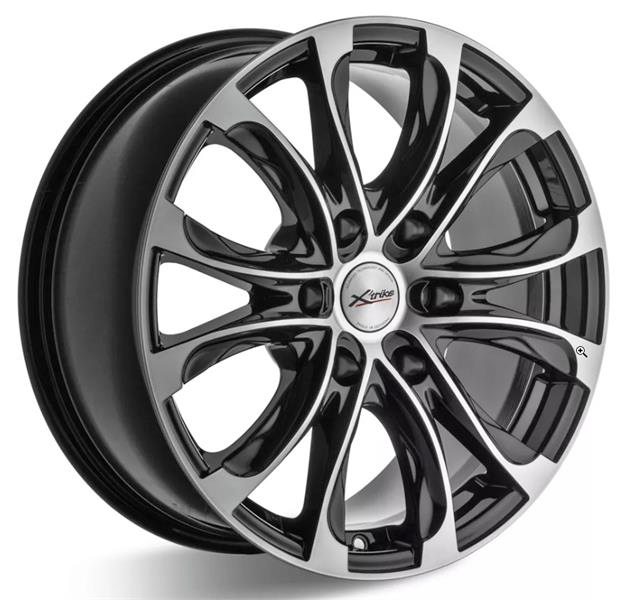Диски X'trike X-134 8 х 18 6*139,7 Et: 30 Dia: 106.1 черный с проточкой глянцевый