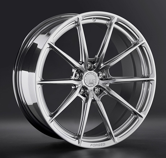 Диски LS Forged FG05 8 х 19 5*114,3 Et: 45 Dia: 67.1 черный полностью полированный