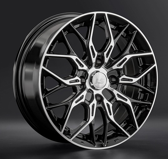 Диски LS wheels LS1355 8 х 18 5*108 Et: 45 Dia: 63.3 черный полностью полированный