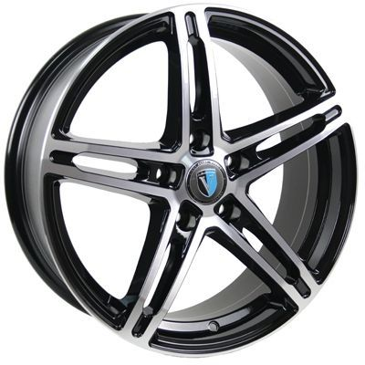 Диски VENTI 1618 6.5 х 16 5*108 Et: 33 Dia: 60.1 черный с проточкой глянцевый