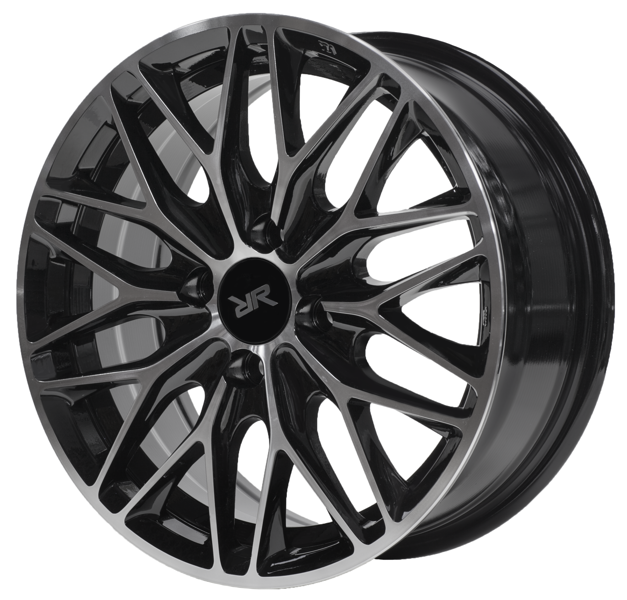 Диски RR CSS3312 6.5 х 15 4*114,3 Et: 40 Dia: 67.1 черный с проточкой глянцевый