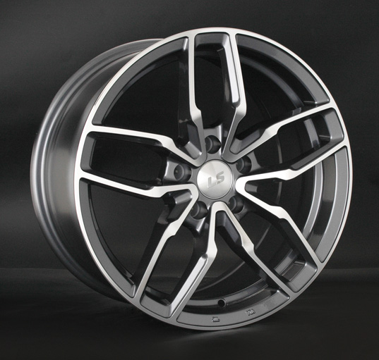 Диски LS wheels LS 790 7.5 х 17 5*114,3 Et: 40 Dia: 73.1 серый с полировкой
