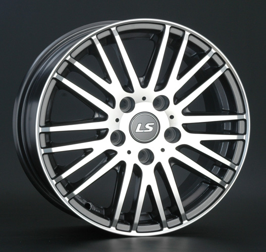 Диски LS wheels LS314 6 х 15 5*114,3 Et: 45 Dia: 73.1 серый с полировкой