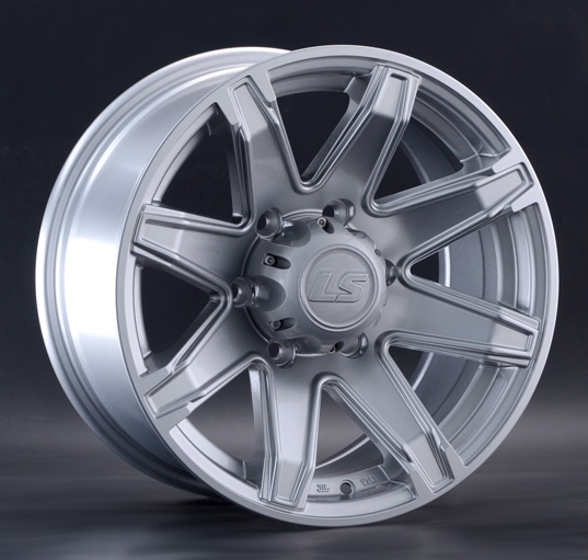 Диски LS wheels LS 763 8 х 16 6*139,7 Et: 10 Dia: 106.1 классический серебристый цвет