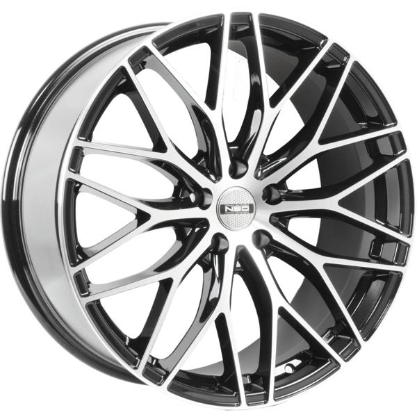 Диски NEO 240 8.5 х 20 5*108 Et: 42 Dia: 63.4 черный с проточкой матовый