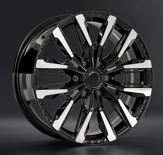 Диски LS Forged FG55 8 х 20 6*139,7 Et: 55 Dia: 100.1 черный полностью полированный