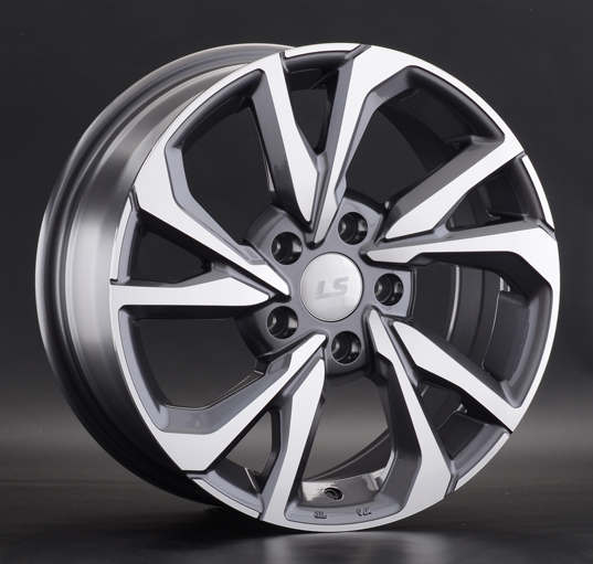 Диски LS wheels LS 920 7.5 х 17 5*114,3 Et: 45 Dia: 73.1 серый с полировкой