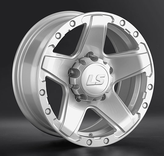 Диски LS wheels LS 1284 8 х 16 5*150 Et: 2 Dia: 110.1 классический серебристый цвет