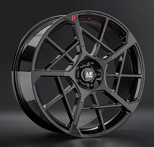 Диски LS Forged FG36 8.5 х 21 5*108 Et: 40 Dia: 63.3 черный матовый