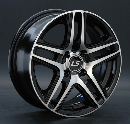 Диски LS wheels LS802 6.5 х 15 4*98 Et: 32 Dia: 58.6 черный полностью полированный