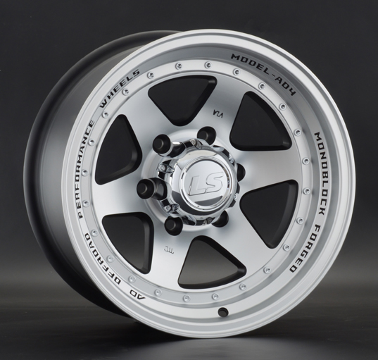 Диски LS wheels 879 8 х 16 6*139,7 Et: -10 Dia: 106.1 черный с проточкой матовый