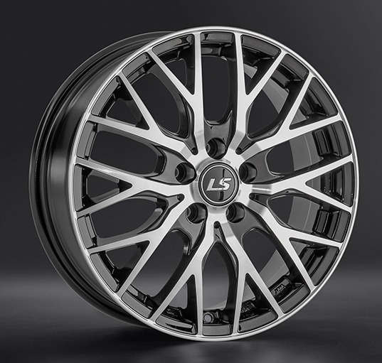 Диски LS wheels LS1369 6.5 х 16 5*100 Et: 38 Dia: 57.1 черный полностью полированный