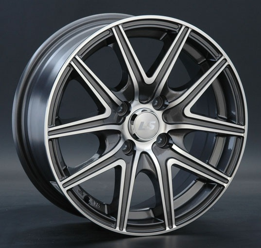 Диски LS wheels LS188 6 х 14 4*108 Et: 37.5 Dia: 73.1 серый с полировкой