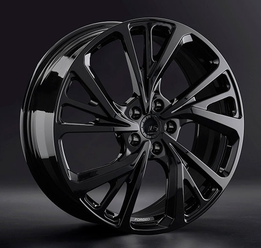Диски LS Forged FG22 7.5 х 19 5*108 Et: 46 Dia: 63.3 черный матовый