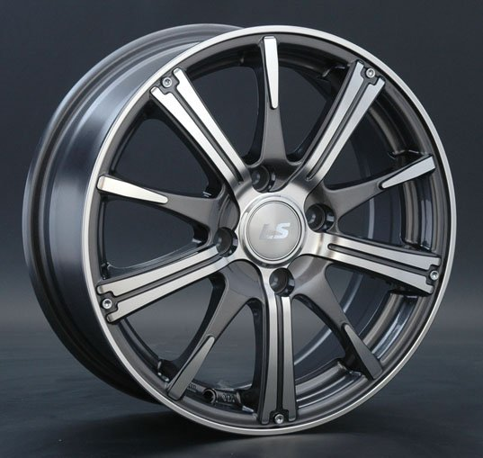 Диски LS wheels LS209 6.5 х 16 5*114,3 Et: 45 Dia: 73.1 серый с полировкой