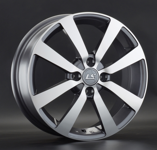 Диски LS wheels LS 948 6 х 16 4*100 Et: 41 Dia: 60.1 серый с полировкой