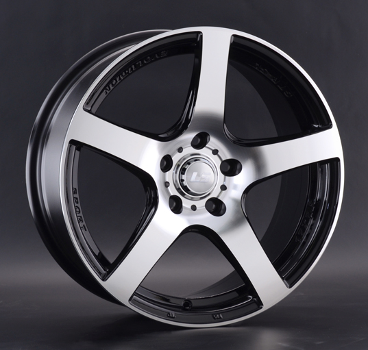 Диски LS wheels LS364 7.5 х 17 5*114,3 Et: 40 Dia: 67.1 черный полностью полированный