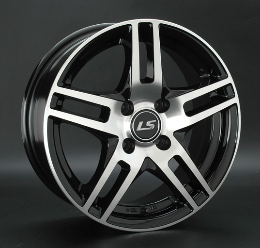 Диски LS wheels LS281 6.5 х 15 5*112 Et: 45 Dia: 57.1 черный полностью полированный