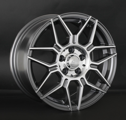 Диски LS wheels LS 785 7.5 х 17 5*114,3 Et: 45 Dia: 67.1 серый с полировкой