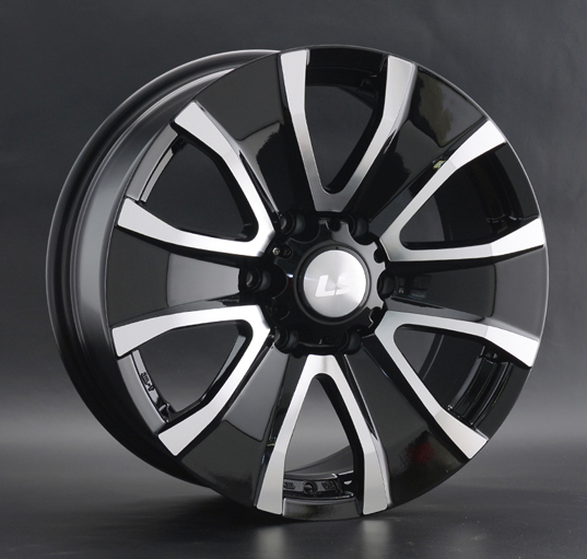 Диски LS wheels LS 953 8 х 18 6*139,7 Et: 25 Dia: 106.1 черный полностью полированный