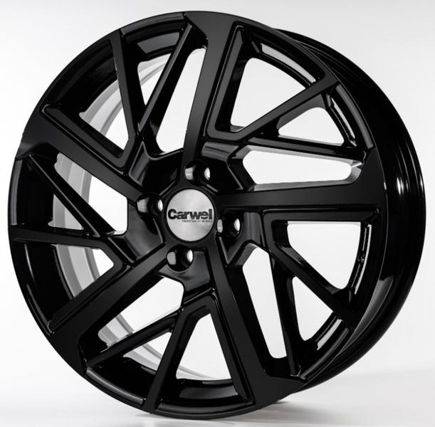 Диски Carwel Мадон 267 6.5 х 17 5*114,3 Et: 46 Dia: 67.1 черный матовый