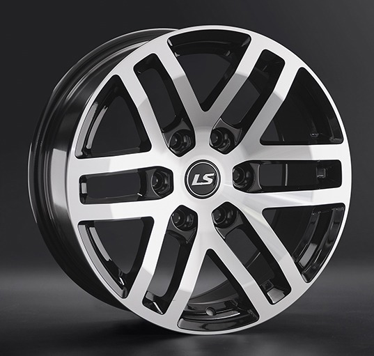 Диски LS wheels LS 1279 8.5 х 17 6*139,7 Et: 30 Dia: 106.1 черный полностью полированный