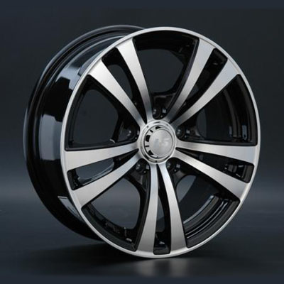 Диски LS wheels LS141 6.5 х 15 5*100 Et: 38 Dia: 73.1 черный полностью полированный
