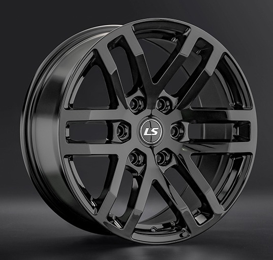 Диски LS wheels LS 1279 9 х 18 6*139,7 Et: 30 Dia: 100.1 черный матовый