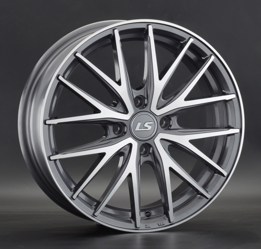 Диски LS wheels LS 918 6 х 16 4*100 Et: 41 Dia: 60.1 серый с полировкой