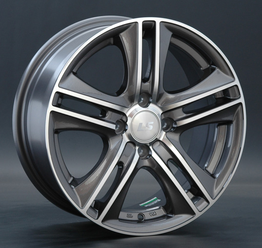 Диски LS wheels LS191 8 х 18 5*112 Et: 40 Dia: 66.6 серый с полировкой