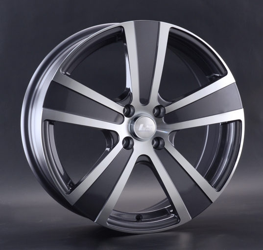 Диски LS wheels LS 950 7 х 17 5*114,3 Et: 45 Dia: 73.1 серый с полировкой