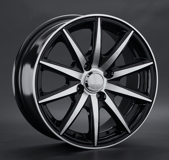 Диски LS wheels LS221 6.5 х 15 4*100 Et: 45 Dia: 73.1 черный полностью полированный