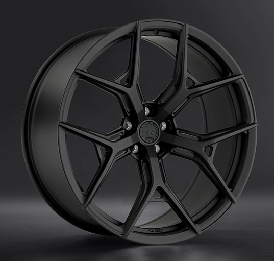 Диски LS Forged FG14Y 8 х 18 5*112 Et: 38 Dia: 66.6 черный матовый