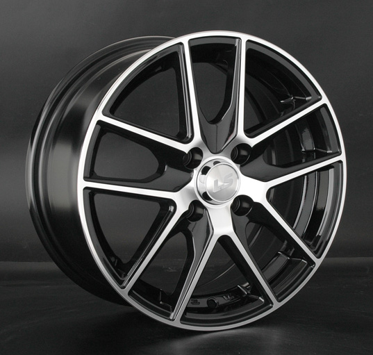 Диски LS wheels LS 771 6 х 14 4*100 Et: 40 Dia: 73.1 черный полностью полированный